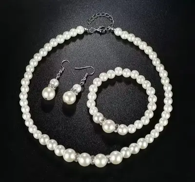 Picture of Chain Set for Women _003 White