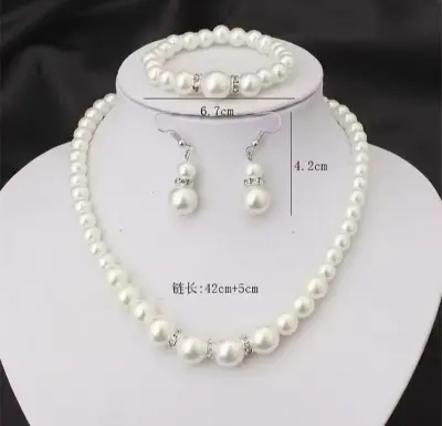 Picture of Chain Set for Women _003 White