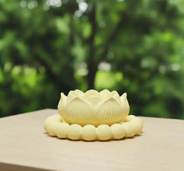 Picture of 02 pcs gypsum for home decore combo set _ 002 White