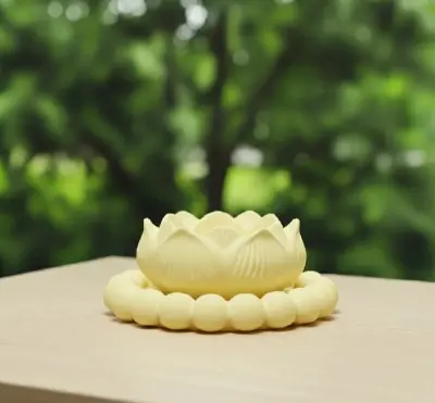 Picture of 02 pcs gypsum for home decore combo set _ 002 White