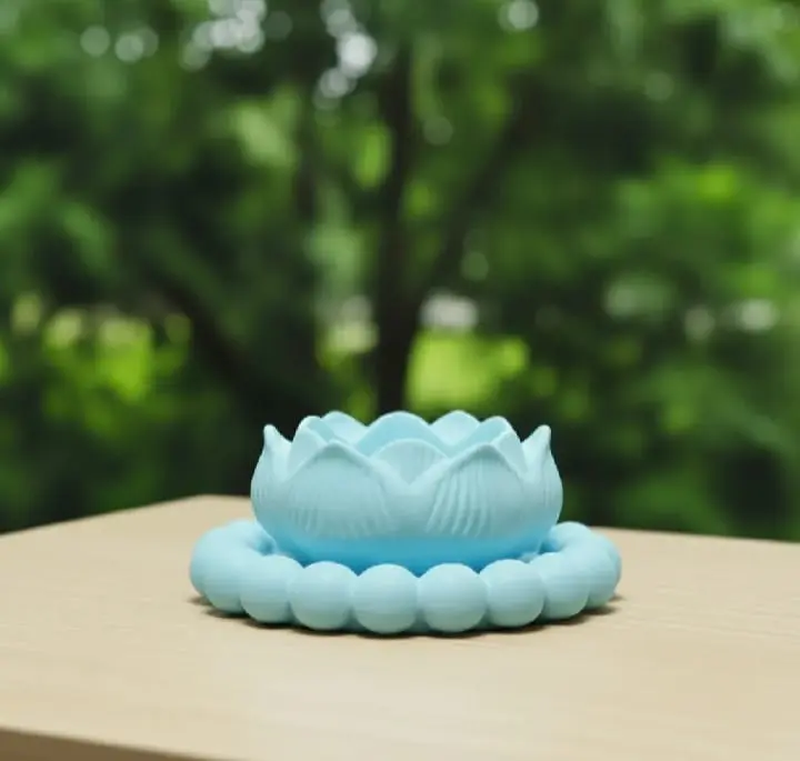 Picture of 02 pcs gypsum for home decore combo set _ 002 White