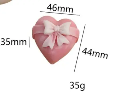 Picture of Heart shape Scented candle for home decore Multicolor