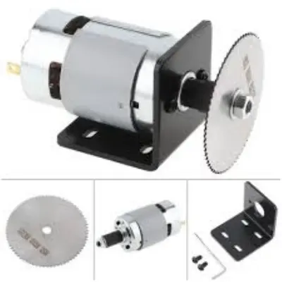 Picture of 775 Motor Bracket Fixed Base Metal Bracket 775 Motor Base 755 Motor Base Iron (Black)
