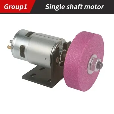 Picture of 5mm Motor Shaft for 775 DC motor connecting Grinding, Polishing, Sharpening, Cutting and Drilling (Shaft Set)