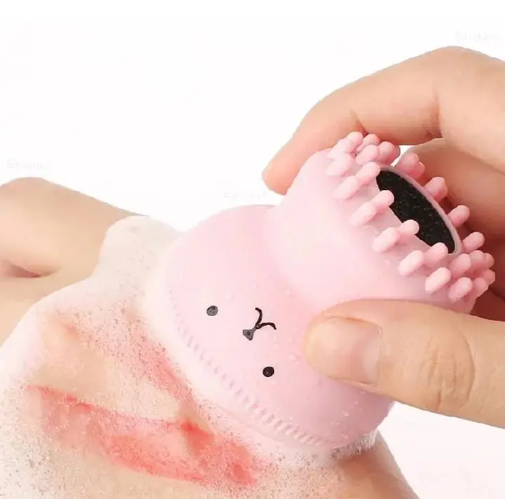 Picture of Octopus Shape Deep Pore Exfoliating Cleansing Face Brush 