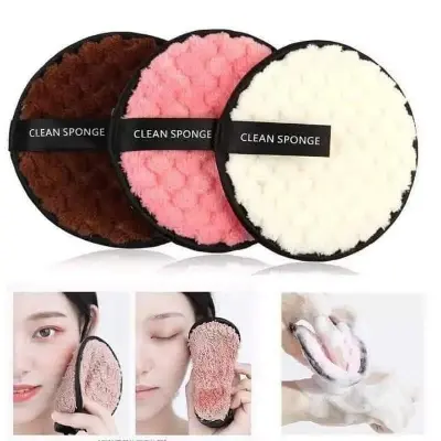Picture of 01 pieces Makeup remover sponge Multicolor