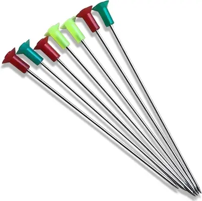 Picture of 0.50 and 0.40 caliber special blowing needle dart long, medium and short (S .40cal Blue 10 pcs)