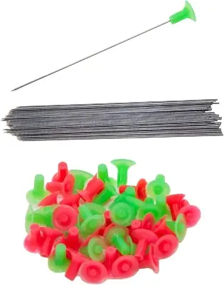 Picture of 0.50 and 0.40 caliber special blowing needle dart long, medium and short (L .50cal 10 Pcs)