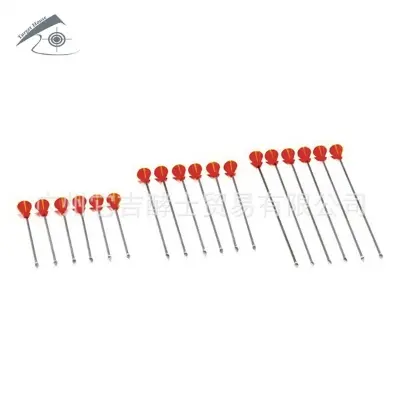Picture of 0.50 and 0.40 caliber special blowing needle dart long, medium and short (M .50cal 10 Pcs)
