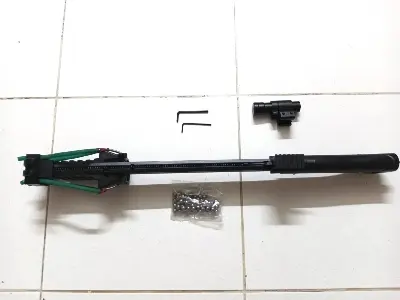 Picture of New Multifunctional Slingshots Rifle shoots steel balls continuous reload with Window Breaker (Red Laser Version)