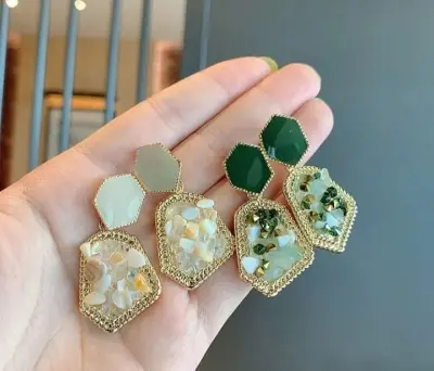 Picture of Multi Colour Stone Zircon Ear ring for Women