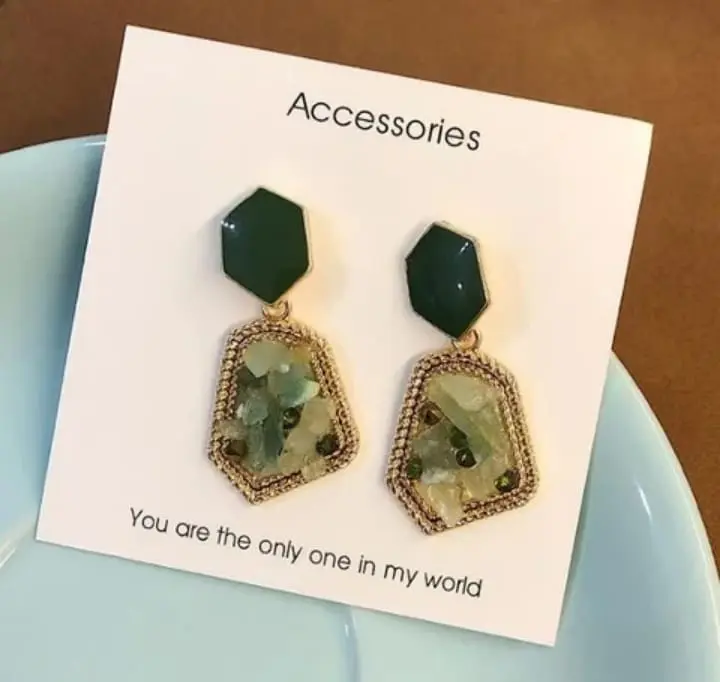 Picture of Multi Colour Stone Zircon Ear ring for Women