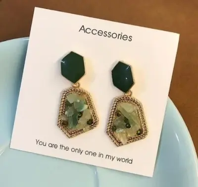 Picture of Multi Colour Stone Zircon Ear ring for Women