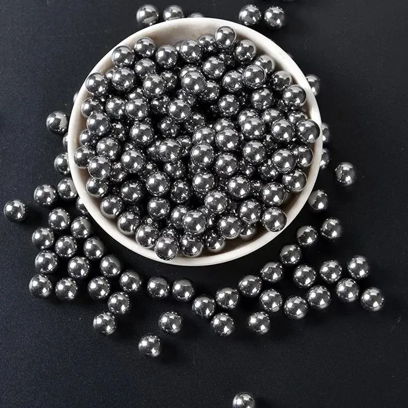 Picture of 10mm Slingshots Catapult Steel Balls Bow Stainless Steel Ball for target practice high precision (50 pieces) (Stainless Steel)