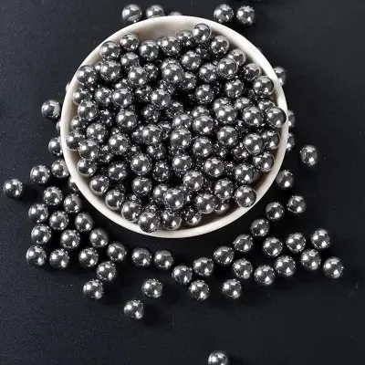 Picture of 10mm Slingshots Catapult Steel Balls Bow Stainless Steel Ball for target practice high precision (50 pieces) (Stainless Steel)
