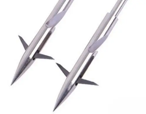 Picture of Fishing Dart bullet/ Fin head with wings flying shark fish arrow bullett/ Fin high precision target practice for latest fishing shlingshott (Fish Fin Head)