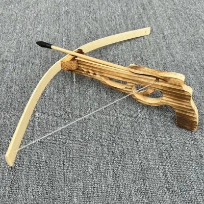 Picture of Children's toy crossbow wooden target practice catapult archery with wooden dummy arrow (Rivolber)