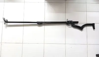 Picture of High quality Slingshott Rifle catapult for target practice Telescopic Pole + Alloy Head + Resin Rifle Grip + Zinc Alloy Spreader sport archery (thickened, heavy and powerful model) (Full Setup)