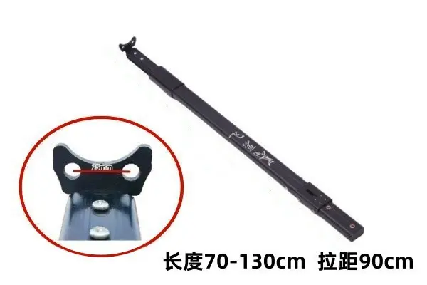 Picture of High quality Slingshott Rifle catapult for target practice Telescopic Pole + Alloy Head + Resin Rifle Grip + Zinc Alloy Spreader sport archery (thickened, heavy and powerful model) (Full Setup)