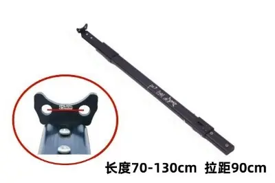 Picture of High quality Slingshott Rifle catapult for target practice Telescopic Pole + Alloy Head + Resin Rifle Grip + Zinc Alloy Spreader sport archery (thickened, heavy and powerful model) (Full Setup)