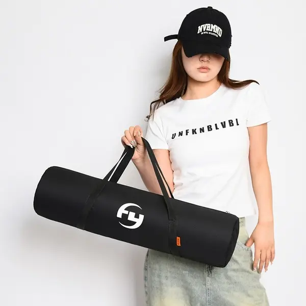 Picture of Portable Multifunctional Storage Bag Fishing Gear Slingshots Rifle Yoga Mat Gym Bag Travel Bag Mattress Bag Tent Bag (Black,Int: One size)