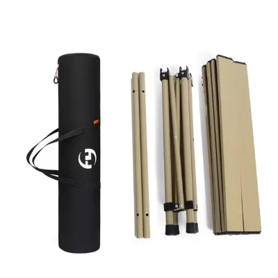 Picture of Portable Multifunctional Storage Bag Fishing Gear Slingshots Rifle Yoga Mat Gym Bag Travel Bag Mattress Bag Tent Bag (Black,Int: One size)
