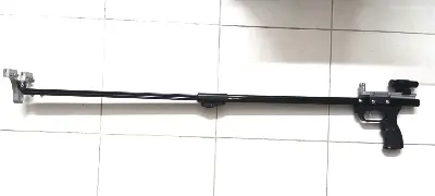 Picture of New High quality Slingshott Rifle catapult for target practice Telescopic Heavy Duty Pole + Alloy Head + Resin Pistoll Grip + Zinc Alloy Spreader + Red Laser Pointer with Mount full setup sports archery (thickened, heavy and powerful model) (Full Setup (New))