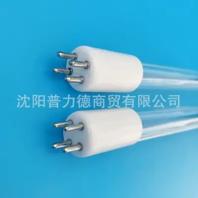 Picture of UV Light for water filter pesticides deworming virus bacteria germ killing 6 watts UV ray 4 points single side power ()