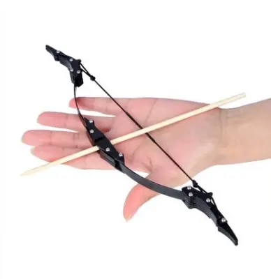 Picture of Mini Recurve Bow for Adults and Children, Outdoor Shooting and Archery, Micro Recurve Bow with Long Range, Portable Mini Bow (Mini Recurve Bow)