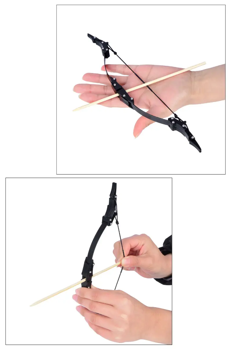 Picture of Mini Recurve Bow for Adults and Children, Outdoor Shooting and Archery, Micro Recurve Bow with Long Range, Portable Mini Bow (Mini Recurve Bow)