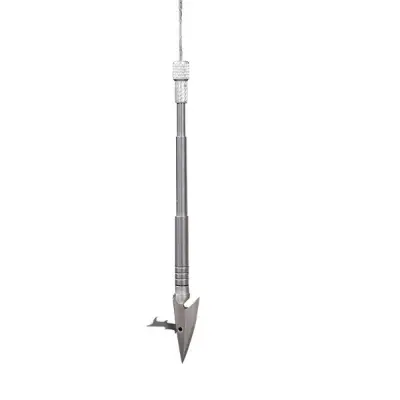 Picture of Stainless Steel Fishing Thorn Dart three edge fishing dart heavy blade shallow water big fish lake fishing single barbed slingshots dart (Stainless Steel)