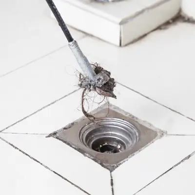 Picture of Drain cleaning tool pipe bending flexible powerful grip full control of the hook (1.6M)