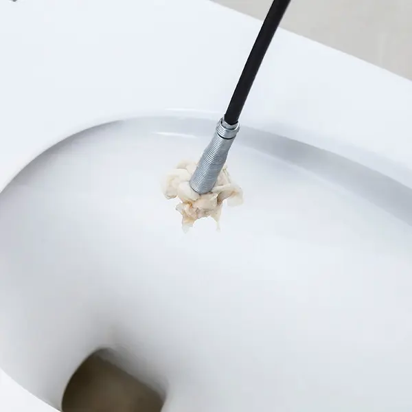 Picture of Drain cleaning tool pipe bending flexible powerful grip full control of the hook (1.6M)