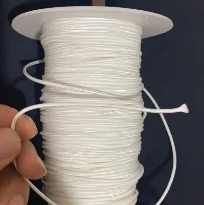 Picture of High Power Bows Rope Fishing Bows Slingshots Dart String High Tensile 300kg High Quality Powerful Durable 2mm White Solid (1 Meter Price) (1 Meter)
