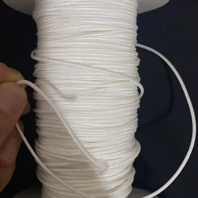 Picture of High Power Bows Rope Fishing Bows Slingshots Dart String High Tensile 300kg High Quality Powerful Durable 2mm White Solid (1 Meter Price) (1 Meter)
