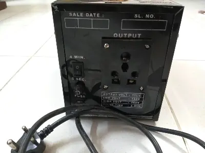 Picture of Voltage Stabilizer for Heavy Equipment like AC, Refrigerator, TV, Computer, CNC Machine, 3D Printer, etc. 1000va ()