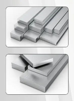 Picture of Aluminum Flat Strip 6061 Aluminum Alloy Profile Aluminum Rod Square Rod Aluminum Block Aluminum Plate for CNC DIY Project CNC Cutting Parts Making (25*25)