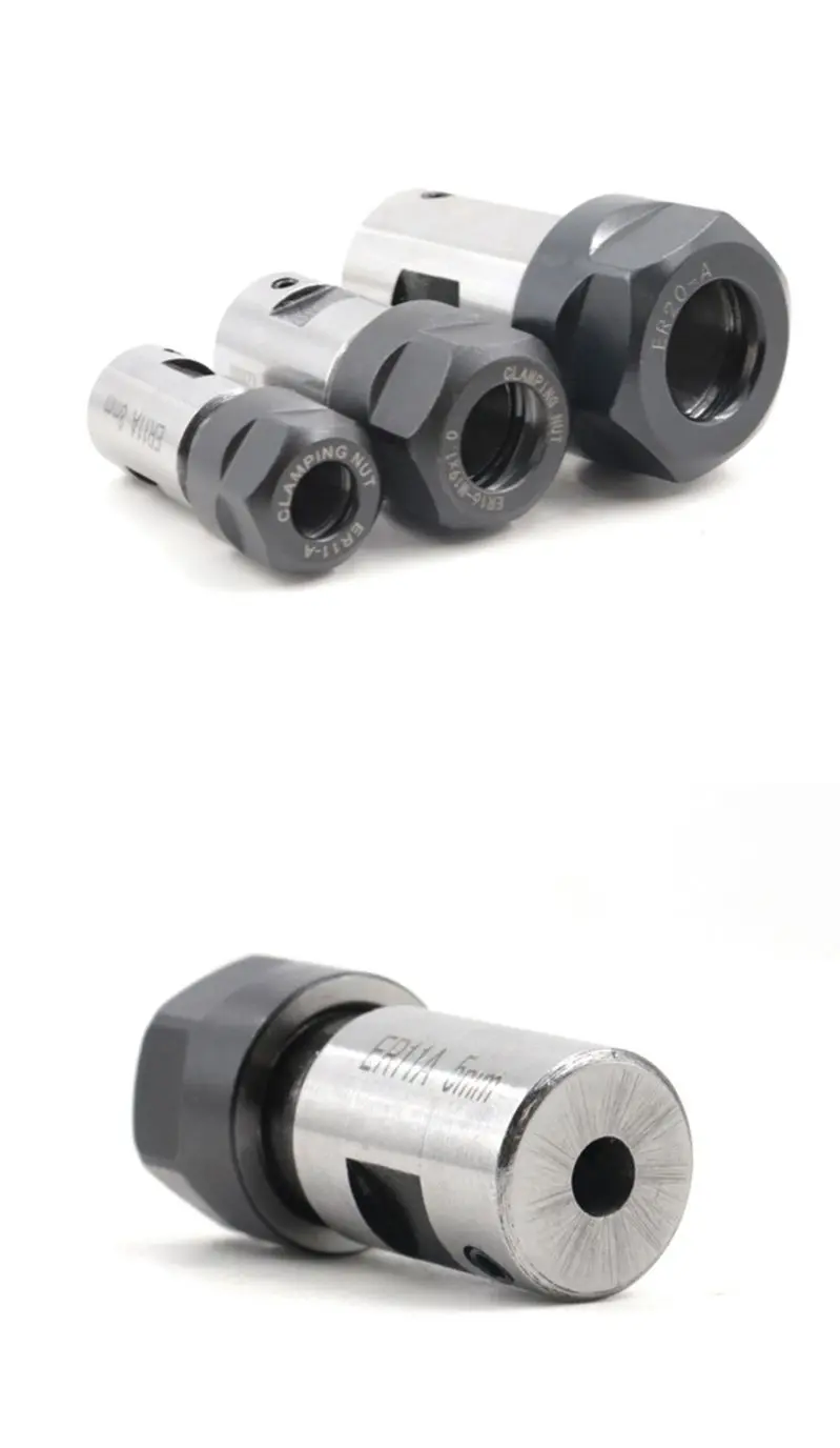 Picture of Hand Router, Power Router, CNC Engraving Machine Motor Shaft Cutter Rod ER16 spindle machine extension rod cutter sleeve connecting shaft (ER16A 10mm)