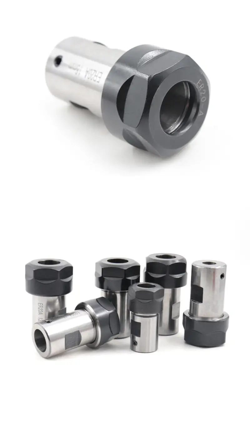 Picture of Hand Router, Power Router, CNC Engraving Machine Motor Shaft Cutter Rod ER16 spindle machine extension rod cutter sleeve connecting shaft (ER16A 10mm)