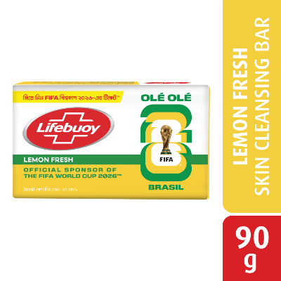 Picture of Lifebuoy Skin Cleansing Soap Bar Lemon Fresh 90g