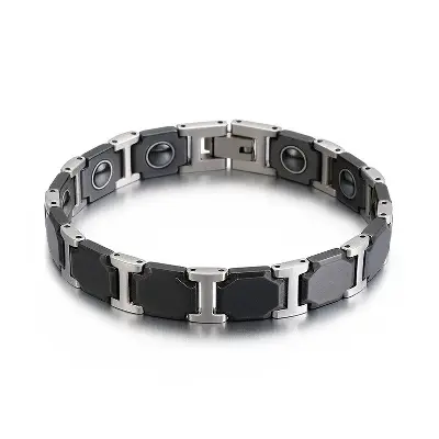Picture of Trendmax High-Quality Magnetic Ceramic Bracelet - Elevate Look And Experience The Benefits Of Magnetic Therapy High-Quality Ceramic Bracelet