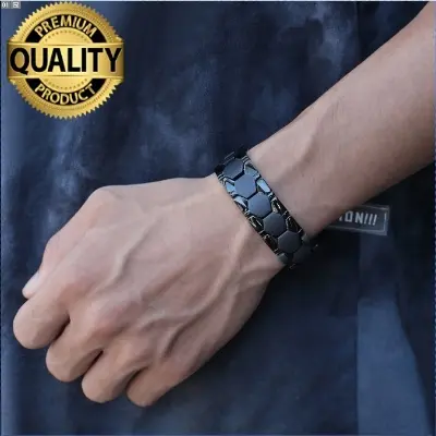 Picture of Double Magnetic Bracelets Complete Ss - Discover The Benefits Of Double Magnetic Bracelets, Designed For A Stylish Look With Ss Accents