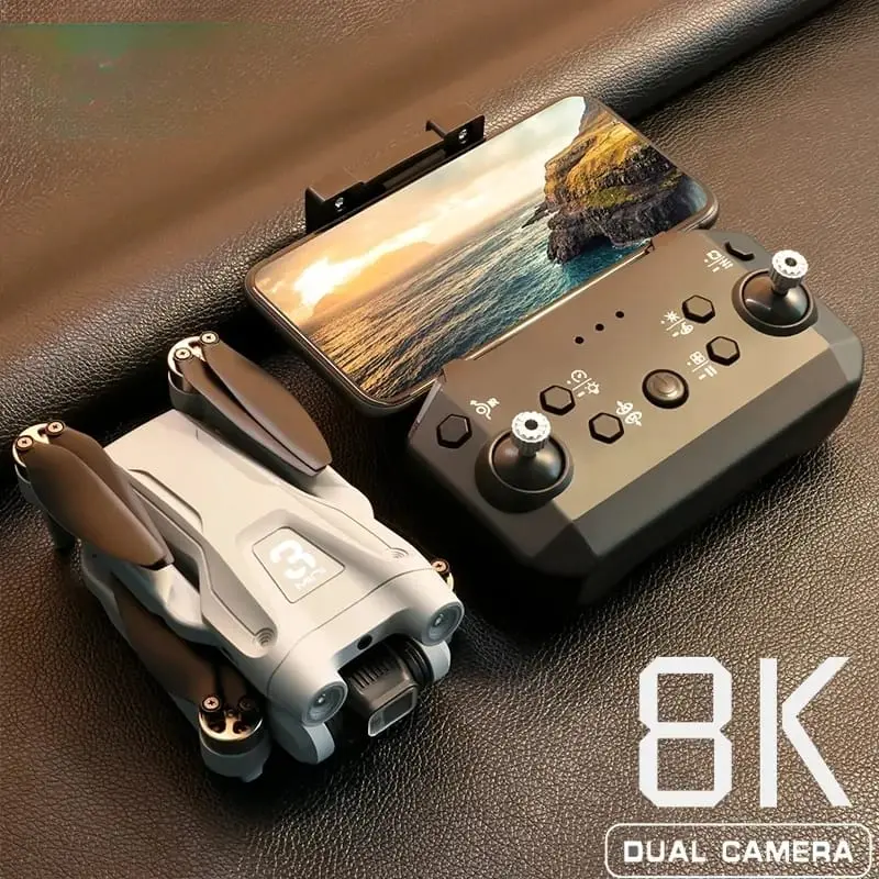 Picture of FLH Z908 Max Drone Brushless Motor Professional  720p FPV WiFi Drone for One Key Landing, Optical Flow Hover with 2 Battery