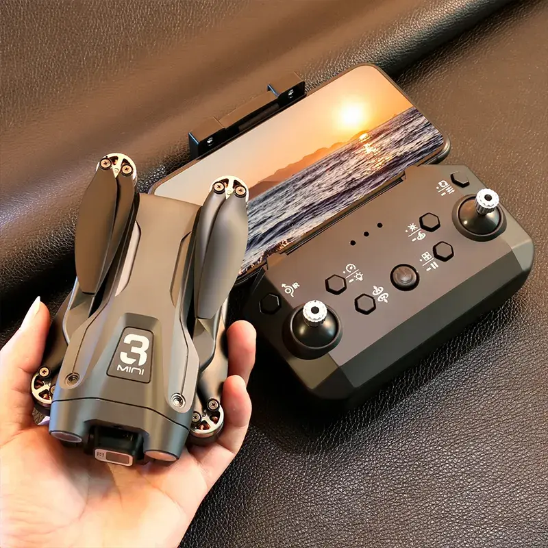 Picture of FLH Z908 Max Drone Brushless Motor Professional  720p FPV WiFi Drone for One Key Landing, Optical Flow Hover with 2 Battery