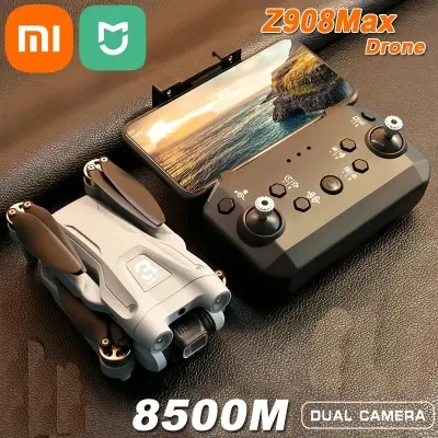 Picture of FLH Z908 Max Drone Brushless Motor Professional 720p FPV WiFi Drone for One Key Landing, Optical Flow Hover with 2 Battery