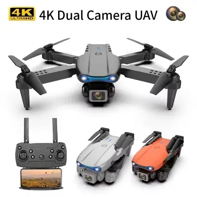 Picture of FLH E99 Pro Dual Camera Dual Battery Folding Camera Drone, Wifi Cam app Operator