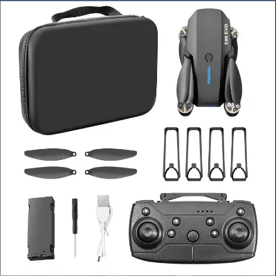 Picture of FLH- Mini 2 Drone, Duel Camera , Duel Battery Brashless Intelligent Following UAV Dron Headless Mode Optical Flow Hover Professional FPV RC Drones E88