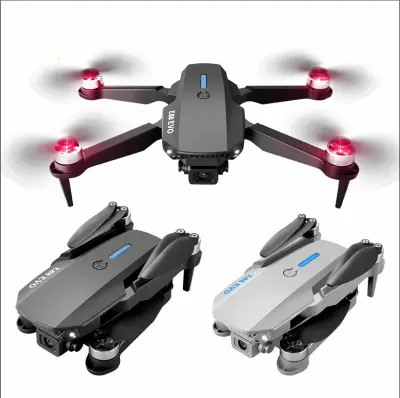 Picture of FLH- Mini 2 Drone, Duel Camera , Duel Battery Brashless Intelligent Following UAV Dron Headless Mode Optical Flow Hover Professional FPV RC Drones E88