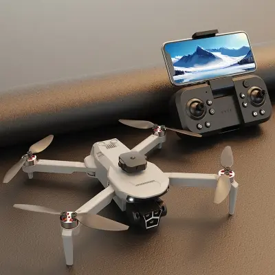 Picture of FLH X5HW Drone Duel Camera Duel Battery Obsticle Avoidence  Drone Price in bd