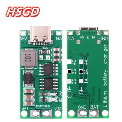Picture of Type C BMS  3S 2A 18650 Lithium Battery Charger Board Step-up Boost Module for Li-Po Polymer Power Bank